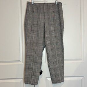 Time and Tru Black White Plaid Skinny Ankle Pants 18